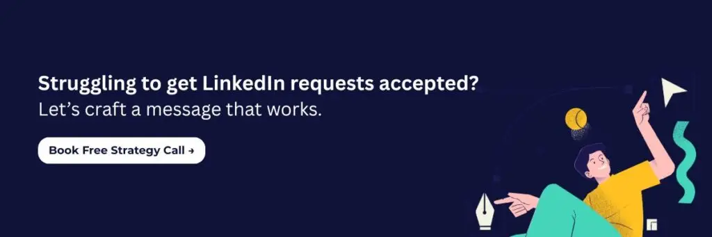 need help in connection request on LinkedIn; Request on LinkediIn;